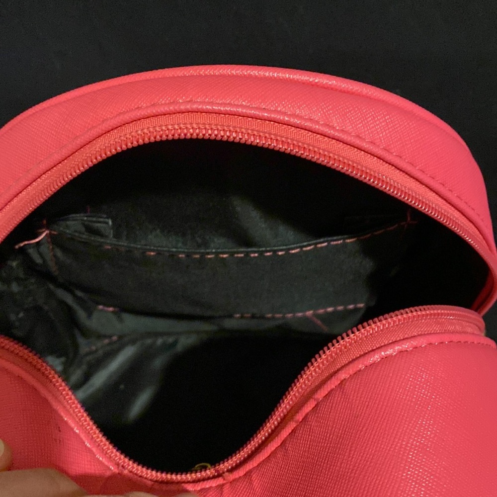 Pink mini backpack with bow - Picture 8 of 11